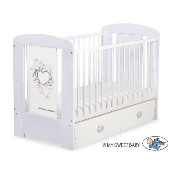 Letto Bebè con Cassetto 120x60cm Maxi