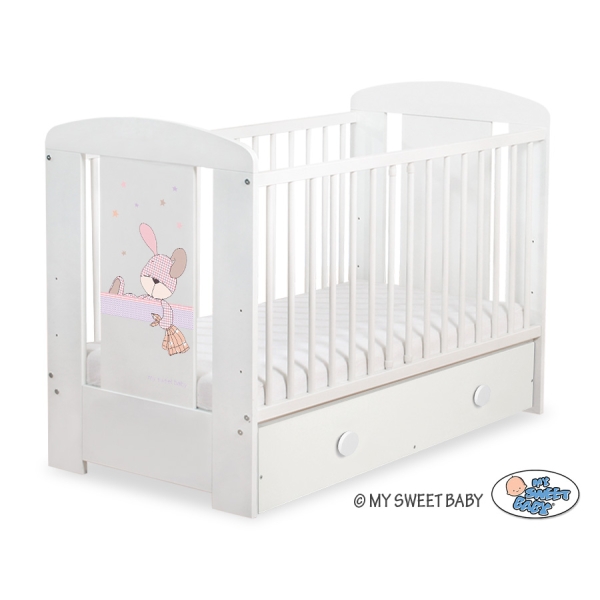 Lettino neonato con Cassetto 120x60cm Maxi
