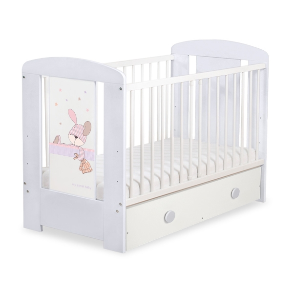 Lettino neonato con Cassetto 120x60cm Maxi