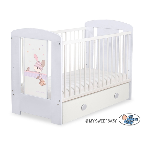 Lettino neonato con Cassetto 120x60cm Maxi