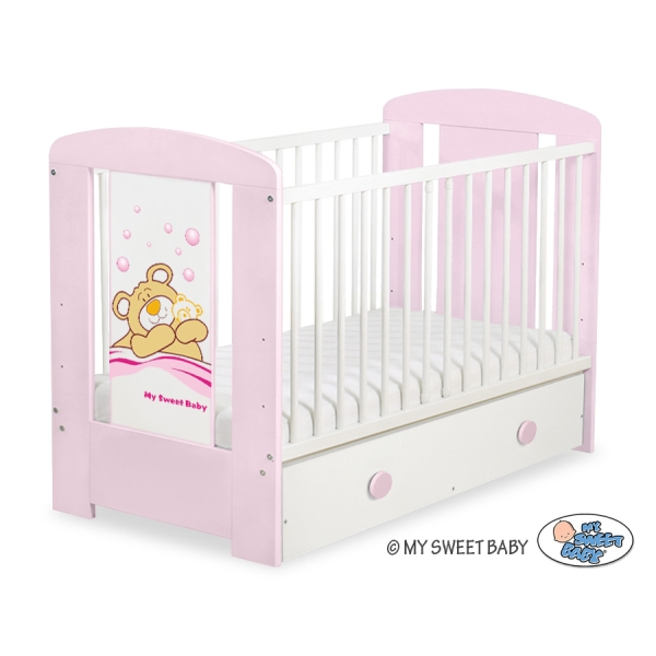 Letto Bebè con Cassetto 120x60cm Maxi Barnaba