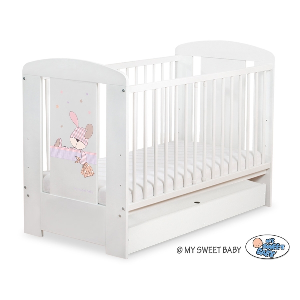 Lettino neonato con Cassetto 120x60cm Standard