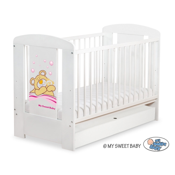 Letto Bebè con Cassetto 120x60cm Standard Barnaba