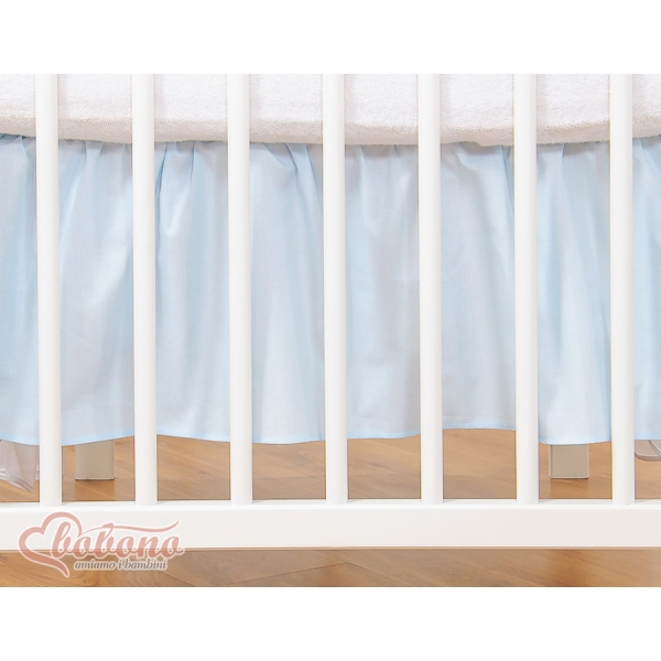 Mantovana Para Lettino e Culla 60x120cm Blu Little Prince/Princess
