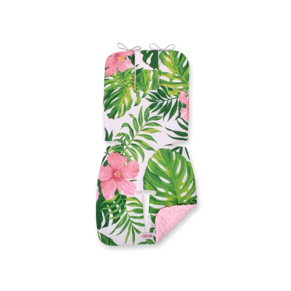 Materassino per Passeggino Rosa Fiore Tropicale