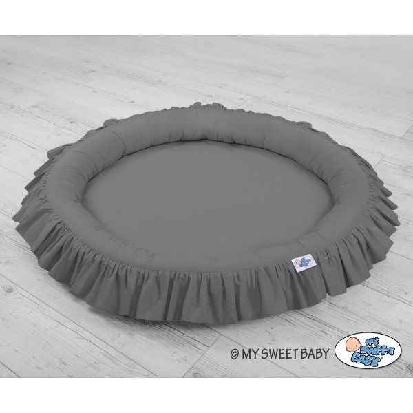 Nido con Balze per Baldacchino da Appendere al Soffitto Antracite