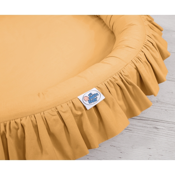 Nido con Balze per Baldacchino da Appendere al Soffitto Giallo Miele