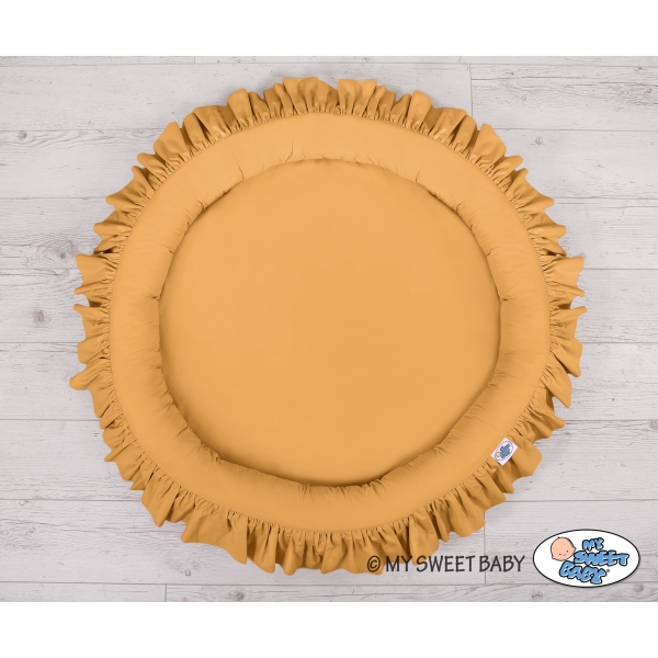 Nido con Balze per Baldacchino da Appendere al Soffitto Giallo Miele