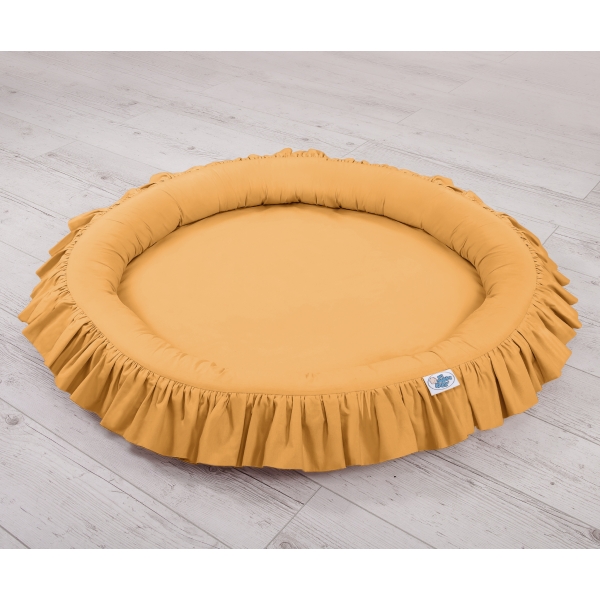 Nido con Balze per Baldacchino da Appendere al Soffitto Giallo Miele