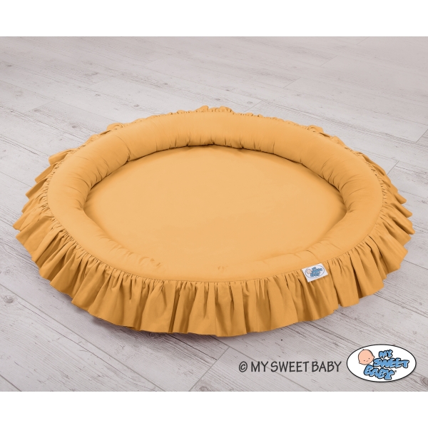 Nido con Balze per Baldacchino da Appendere al Soffitto Giallo Miele