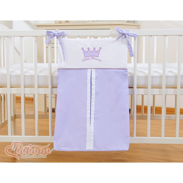 Organizer Pannolini per Lettino Lilla Little Prince/Princess