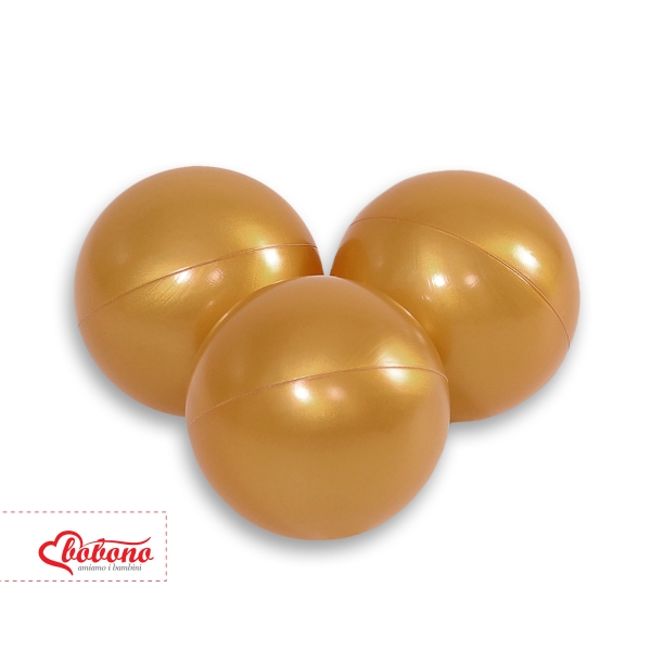 Palline per Piscina 50 pezzi Dorato
