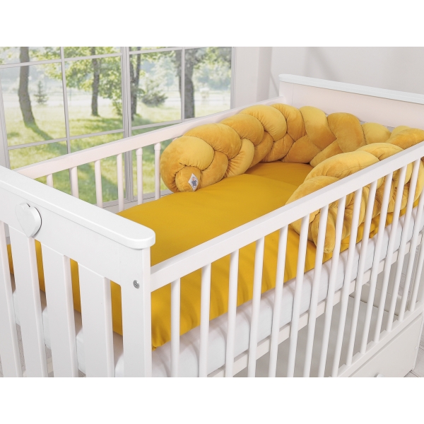 Paracolpi Intrecciato 180cm Giallo