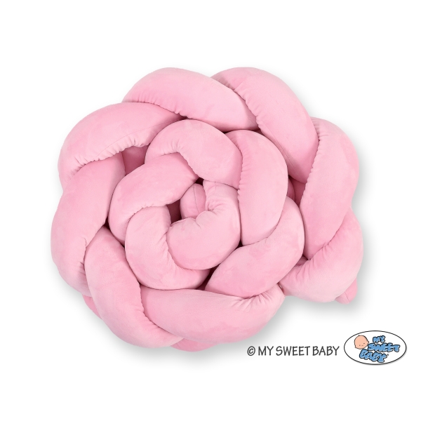 Paracolpi Intrecciato 180cm Rosa per Ragazze