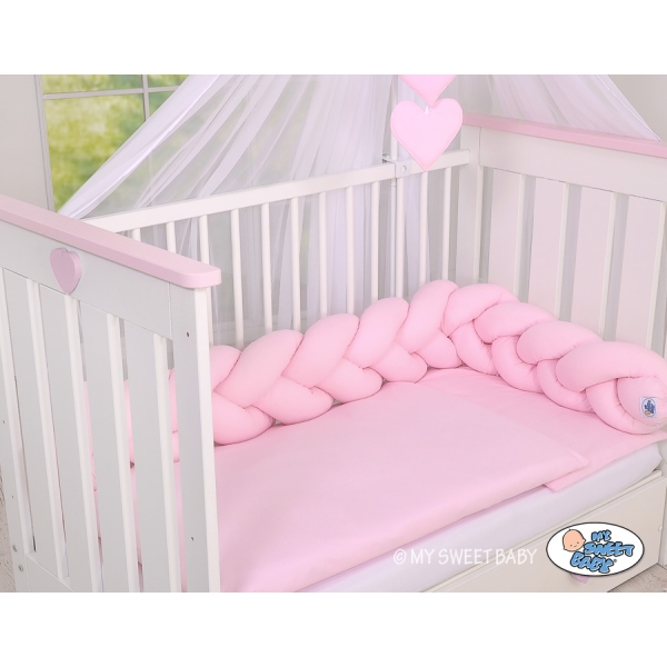 Paracolpi Intrecciato 180cm Rosa Rosa