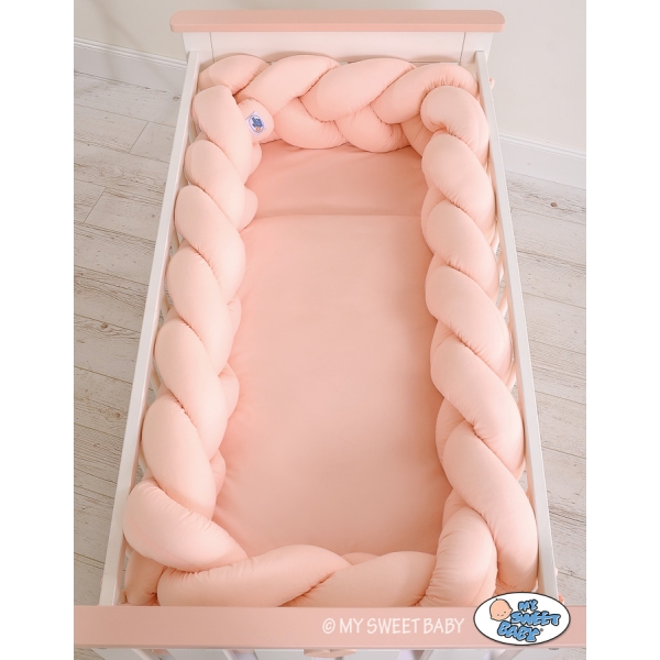 Paracolpi Intrecciato Extra Spesso 3.6 Metri Rosa Cipria