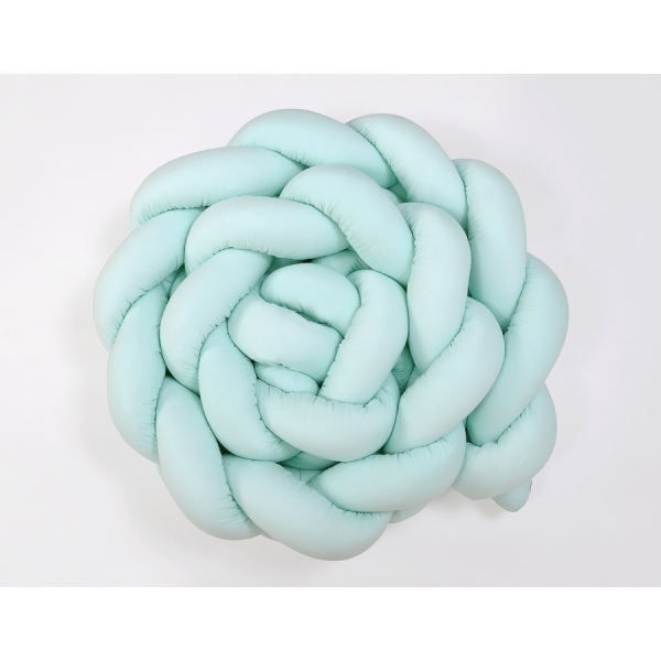Paracolpi Intrecciato Lettino 360cm Menta