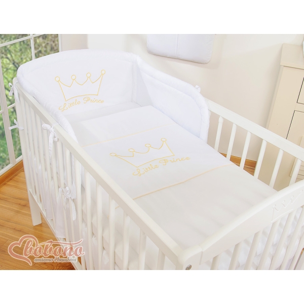 Paracolpi per Lettino Bimbo Bianca Little Prince/Princess