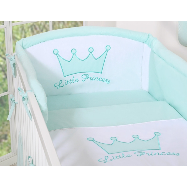 Paracolpi per Lettino Bimbo Menta Little Prince/Princess
