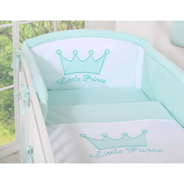 Paracolpi per Lettino Bimbo Menta Little Prince/Princess