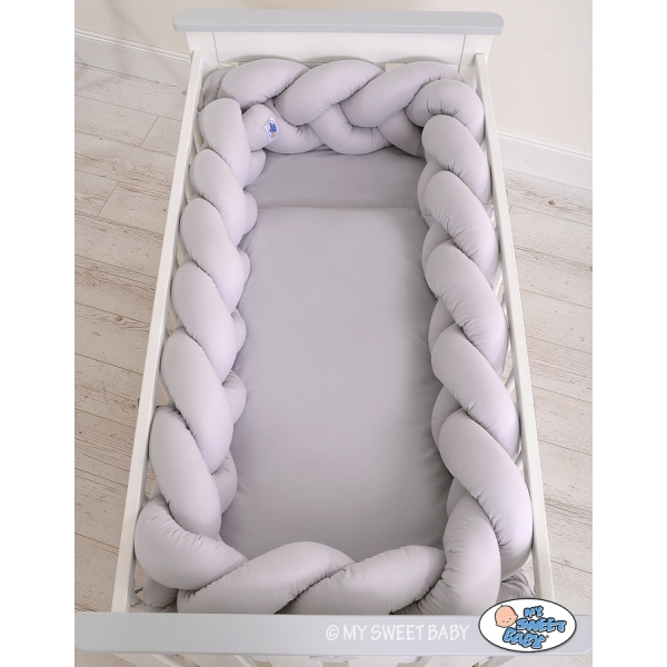 Paracolpi lettino prenatal grigio