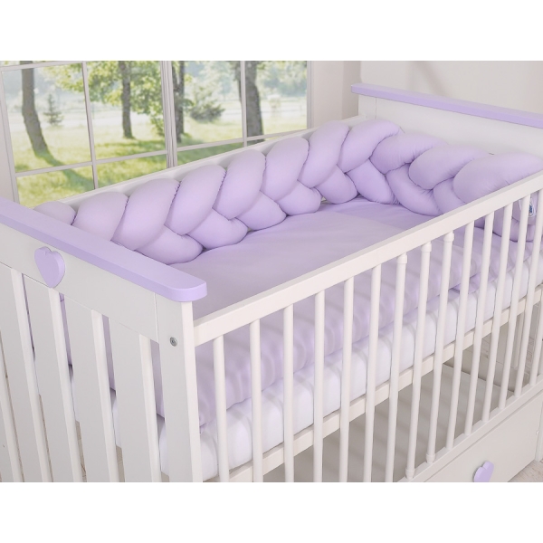 Paracolpi Treccia Para Letto O Culla Bimba Lilla