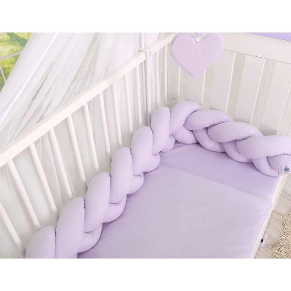 Paracolpi Treccia Para Letto O Culla Bimba Lilla