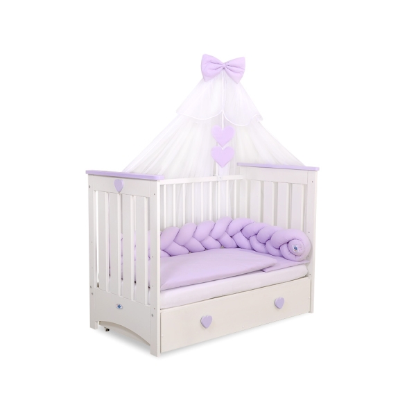 Paracolpi Treccia Para Letto O Culla Bimba Lilla
