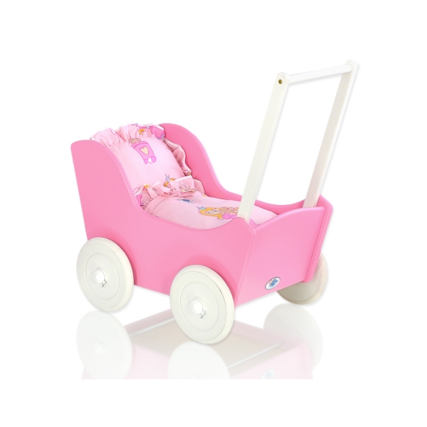 Passeggino per le Bambole Biancheria Bianca
