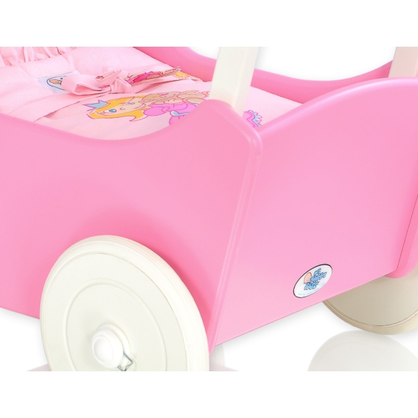 Passeggino per le Bambole Biancheria Bianca