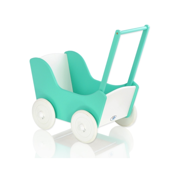 Passeggino per le Bambole Menta Bianca