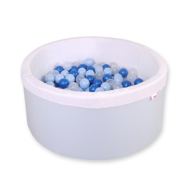 Piscina di Palline con 200 Palline Colorate Blu