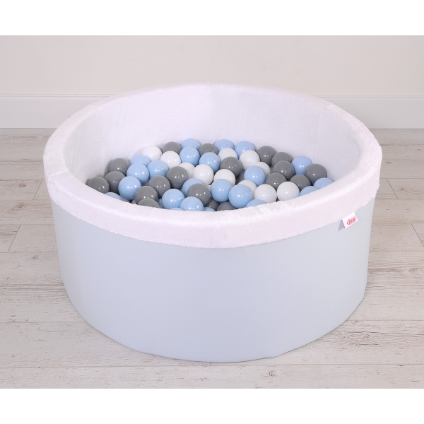 Piscina di Palline con 200 Palline Colorate Blu