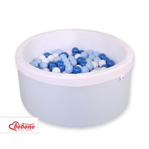 Piscina di Palline con 200 Palline Colorate Blu