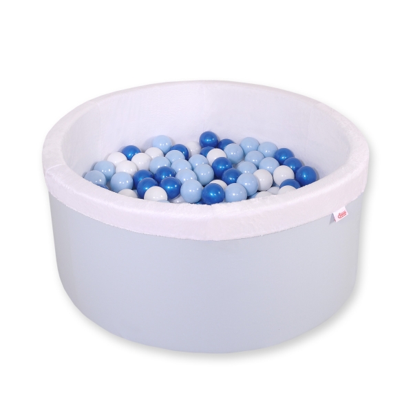 Piscina di Palline con 200 Palline Colorate Blu
