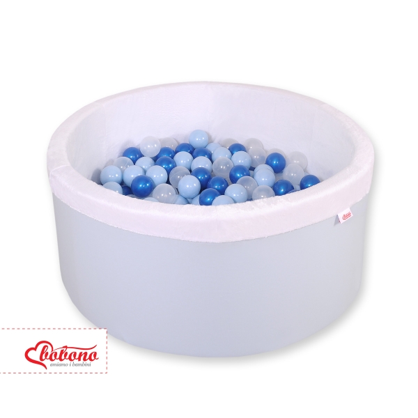 Piscina di Palline con 200 Palline Colorate Blu