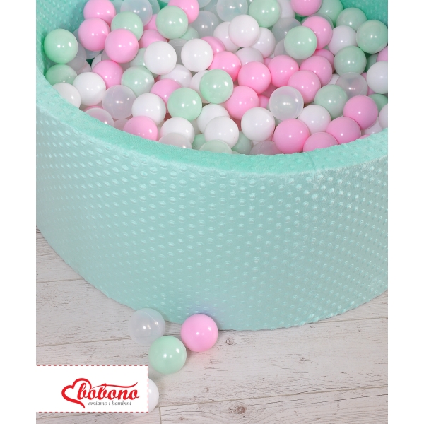 Piscina di Palline con 200 Palline Colorate Menta