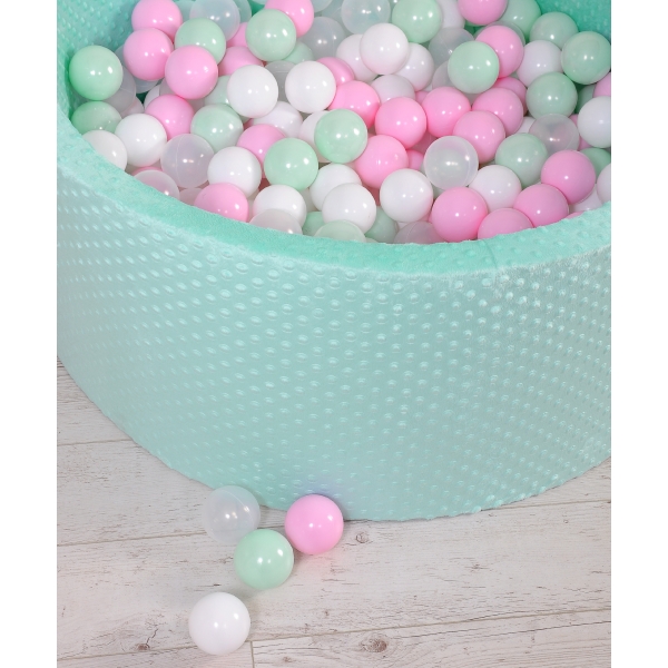 Piscina di Palline con 200 Palline Colorate Menta