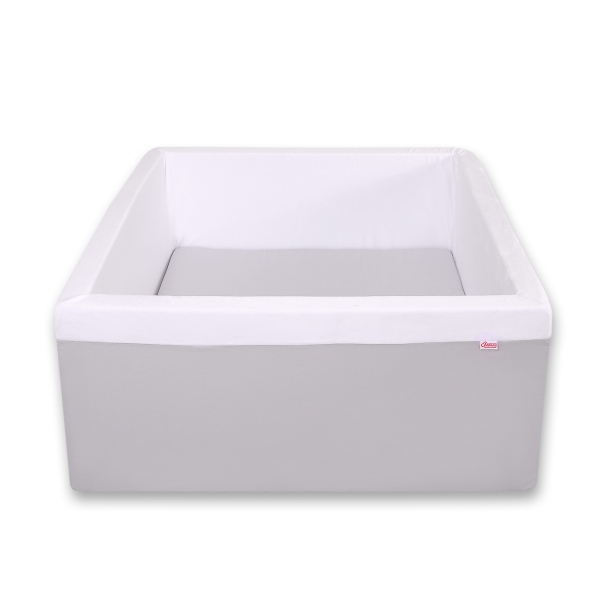 Piscina di Palline per Bambini Quadrato Grigio