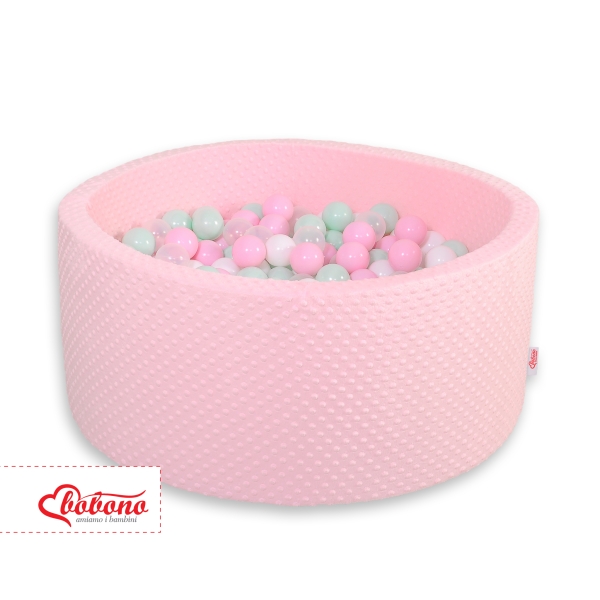 Piscina per Palline con 200 Palline Rosa