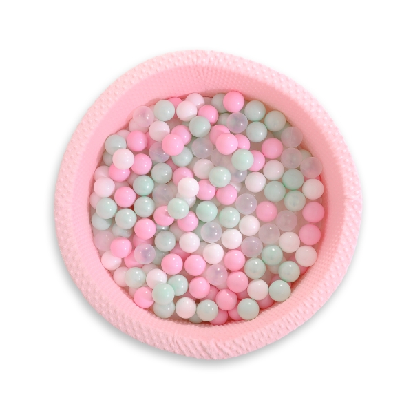 Piscina per Palline con 200 Palline Rosa