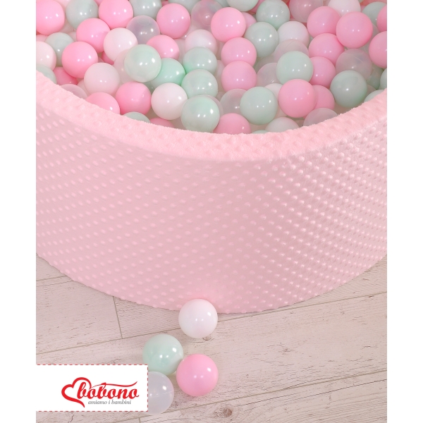 Piscina per Palline con 200 Palline Rosa