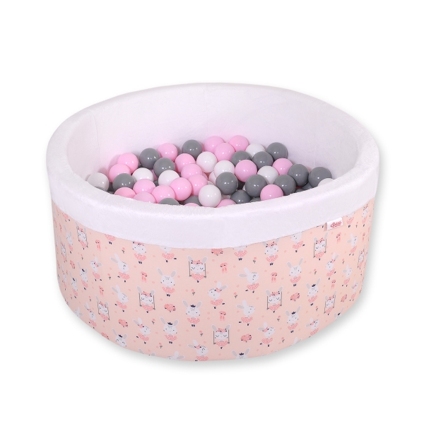 Piscina per Palline con 200 Palline Rosa Ballerine