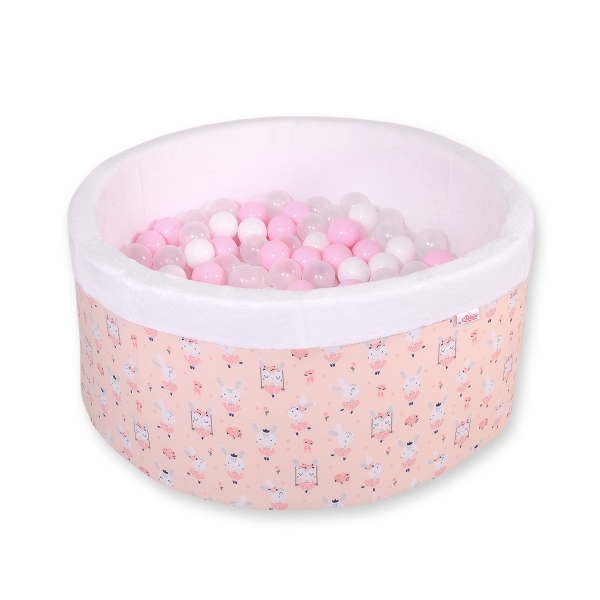 Piscina per Palline con 200 Palline Rosa Ballerine