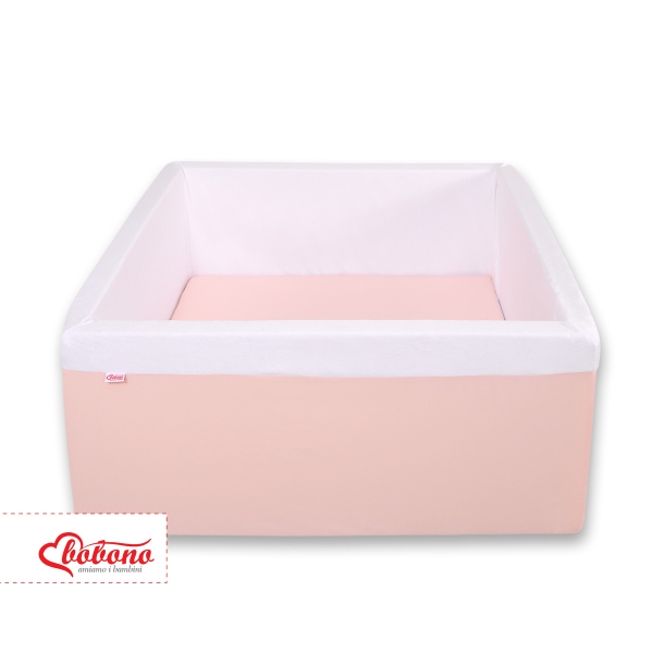 Piscina Vuota per Palline Quadrato Rosa Cipria