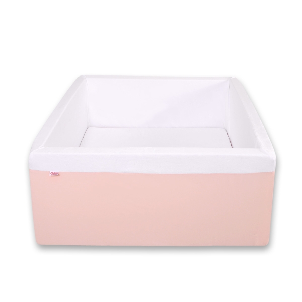 Piscina Vuota per Palline Quadrato Rosa Cipria