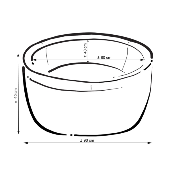 Piscina Vuota per Palline Viola Pastello