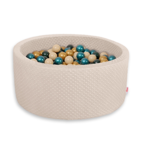 Piscina di palline per bambini beige