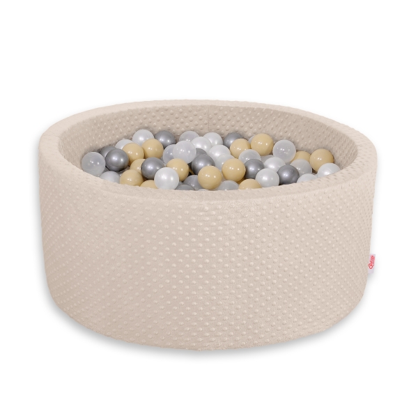 Piscina per bambini con paline beige