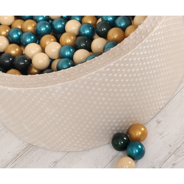 Piscinetta Morbida di Palline con Palline Beige